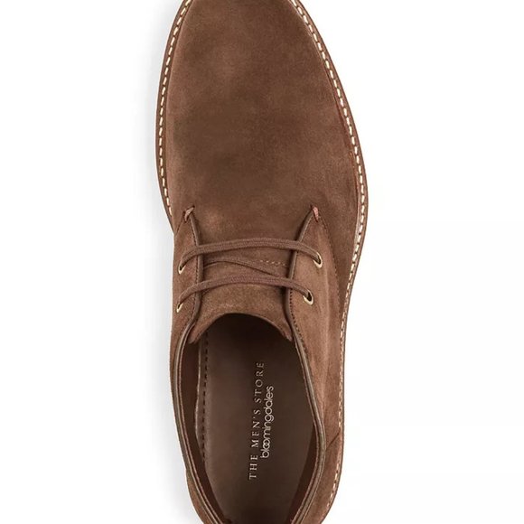 Bloomingdale\'s Men\'s Brown Suede Chukka Boots  - New in Box main image 8
